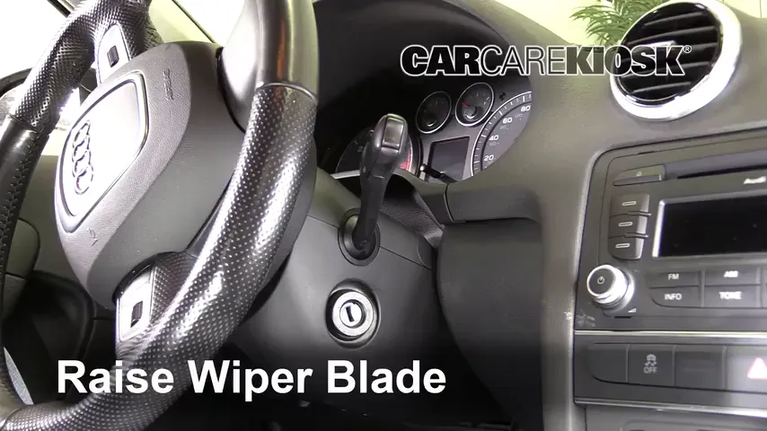 2011 Audi A3 TDI 2.0L 4 Cyl. Turbo Diesel Windshield Wiper Blade (Front) Replace Wiper Blades